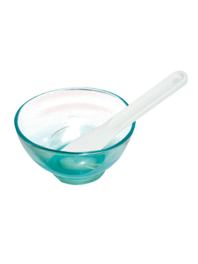 ﻿﻿Recipiente Silicona Máscara + Paleta